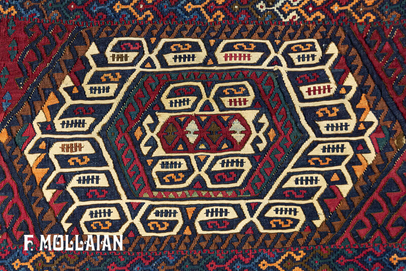 Antique Turkish Sella Sivas Rug n°:63550807